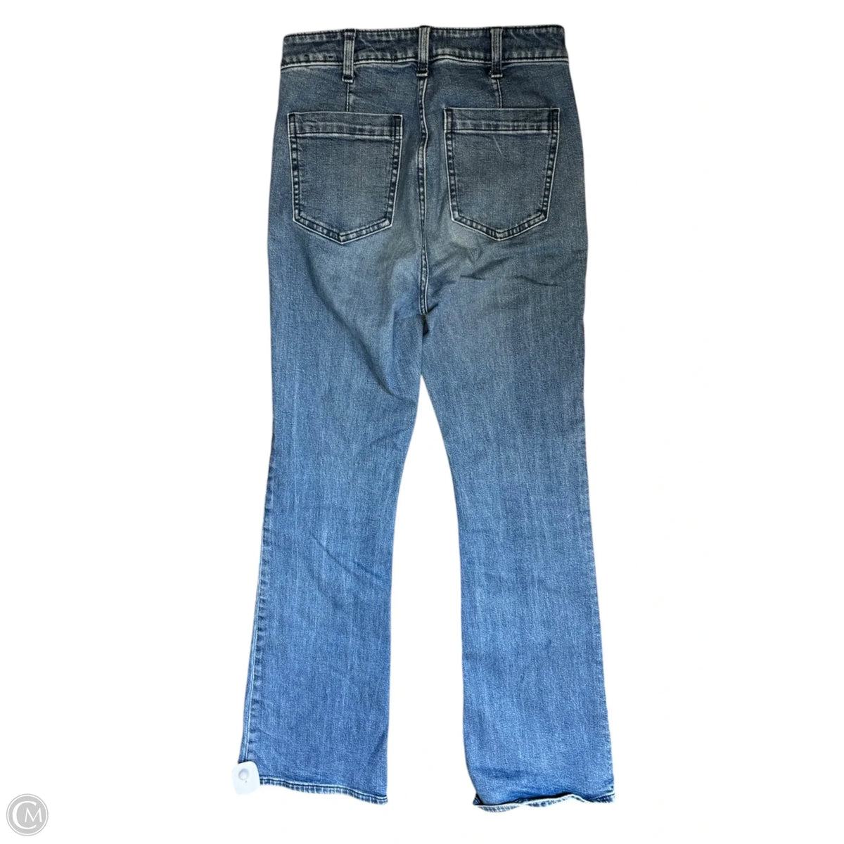 Jeans Flared By Gap In Blue Denim, Size: 2