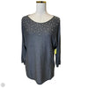 Sweater By Chicos In Grey, Size: M