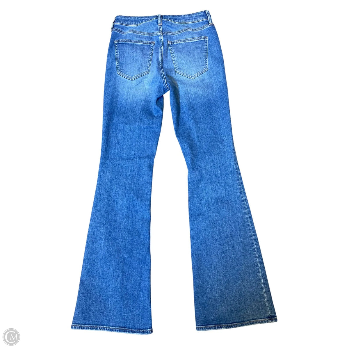 Jeans Flared By J. Crew In Blue Denim, Size: 6