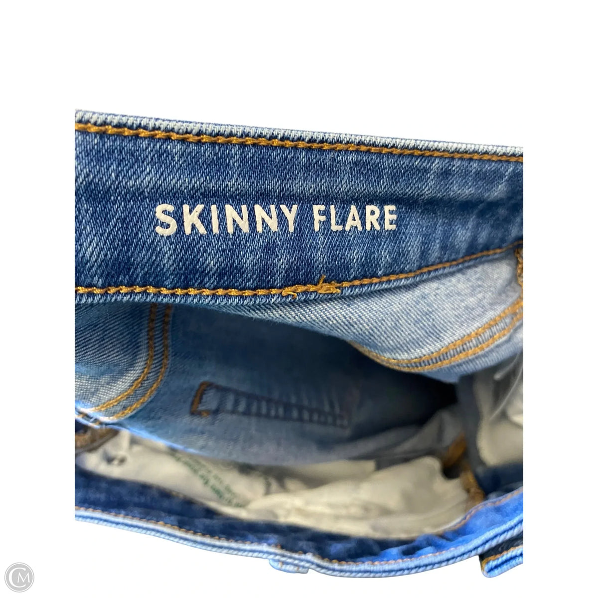 Jeans Flared By J. Crew In Blue Denim, Size: 6