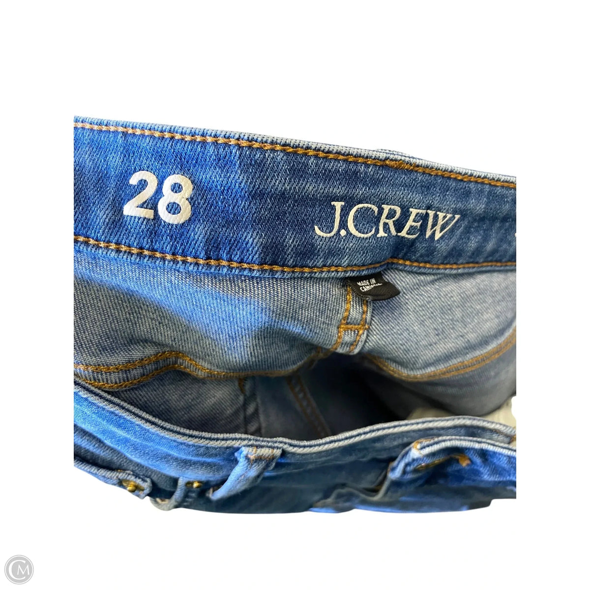 Jeans Flared By J. Crew In Blue Denim, Size: 6