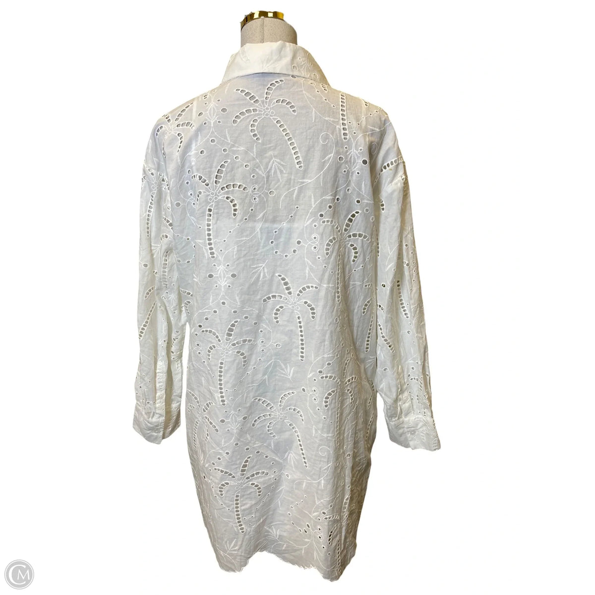 Dress Casual Midi By Roller Rabbit In White, Size: S