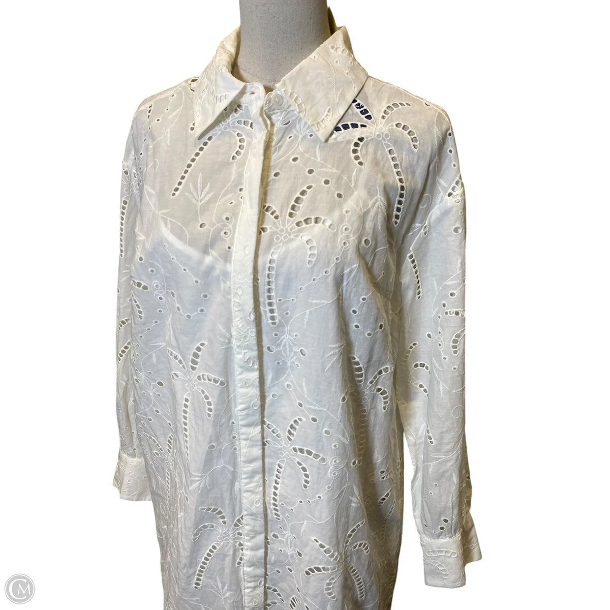 Dress Casual Midi By Roller Rabbit In White, Size: S
