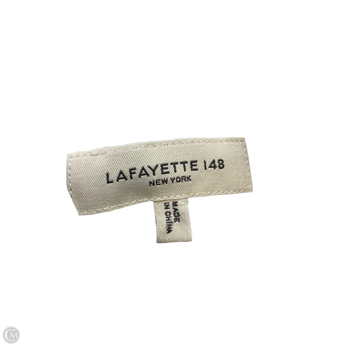 Blouse Designer By Lafayette 148 In White, Size: M