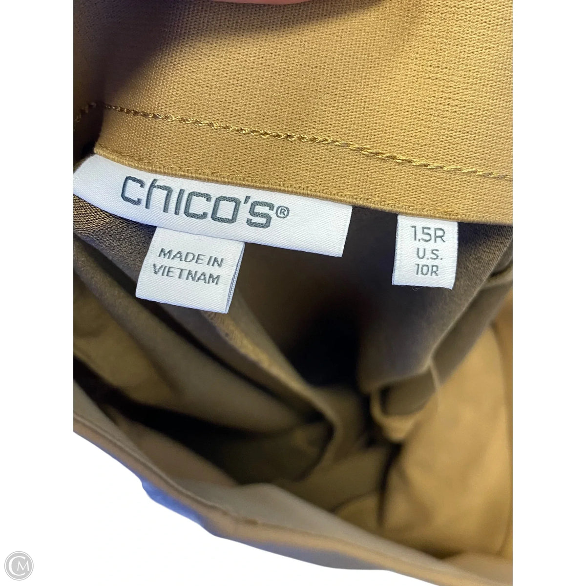 Pants Dress By Chicos In Beige, Size: 10