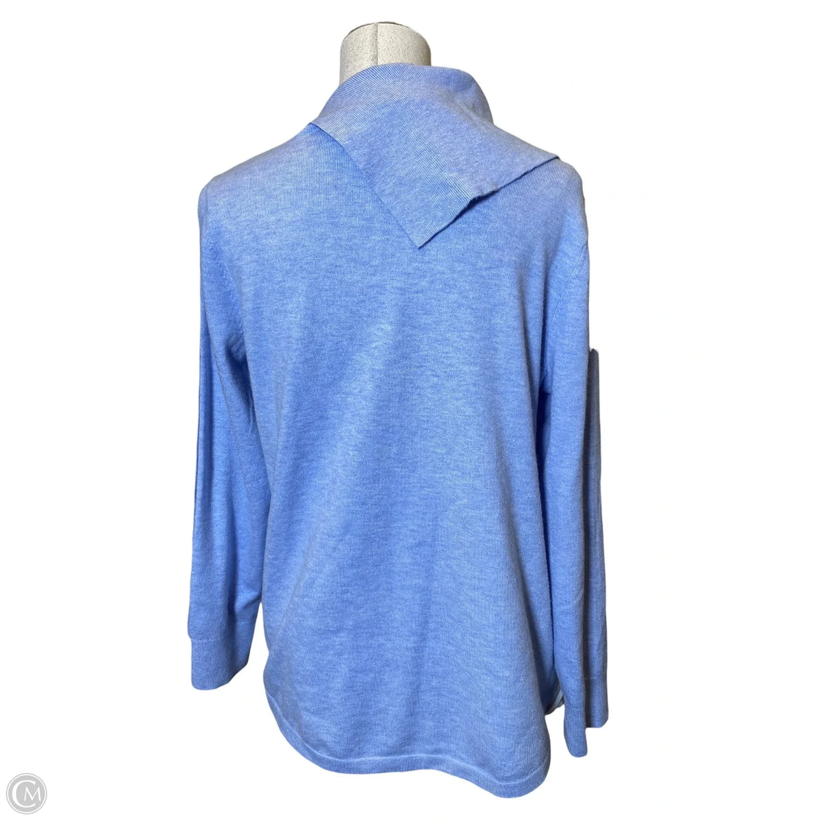 Sweater By Chicos In Blue, Size: M