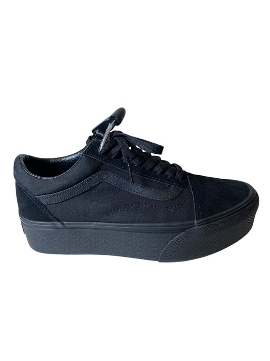 Shoes Sneakers By Vans In Black, Size: 8