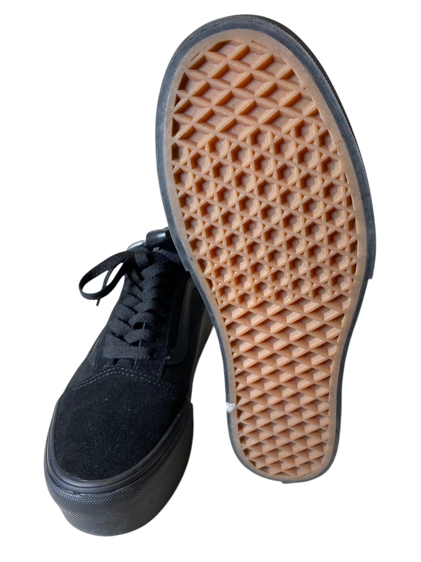 Shoes Sneakers By Vans In Black, Size: 8