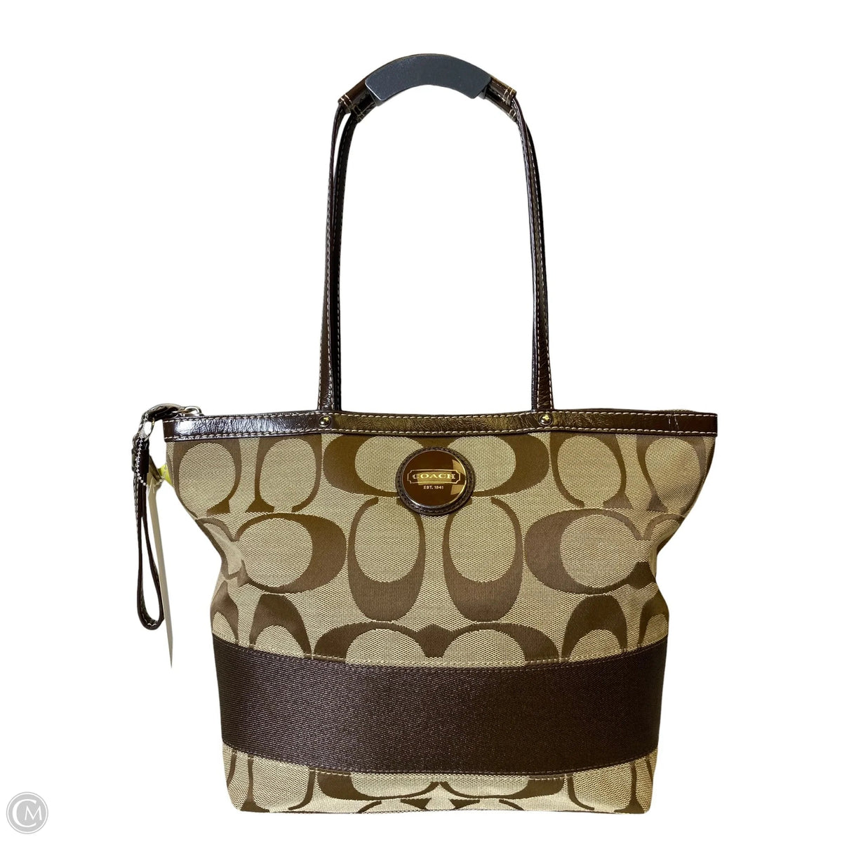Handbag Designer By Coach, Size: Medium