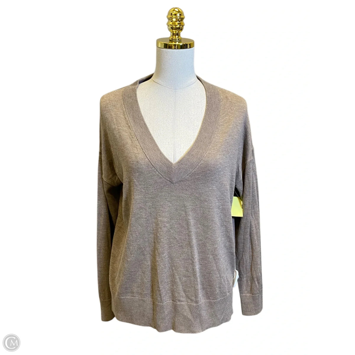 Sweater By Treasure And Bond In Brown, Size: M