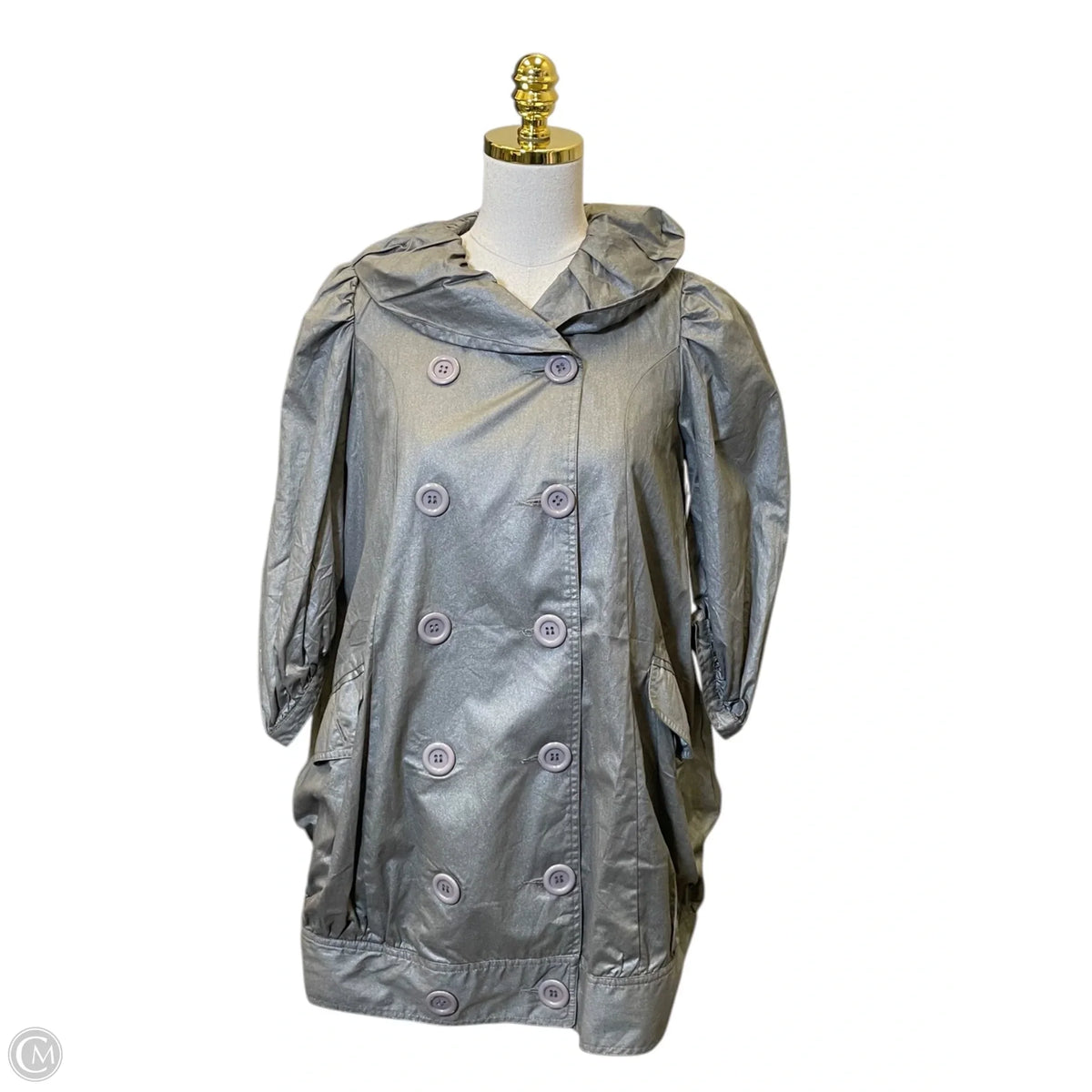 Jacket Other By C Luce In Silver, Size: S
