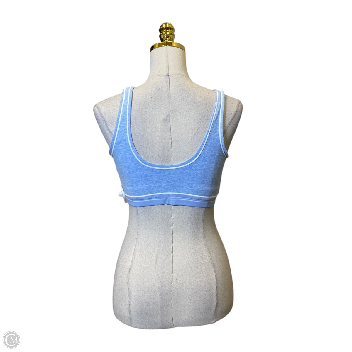 Athletic Bra By Alo In Blue, Size: L
