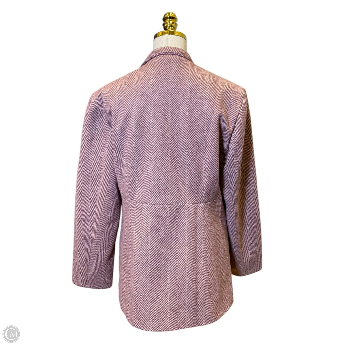 Blazer By Clothes Mentor In Pink, Size: L