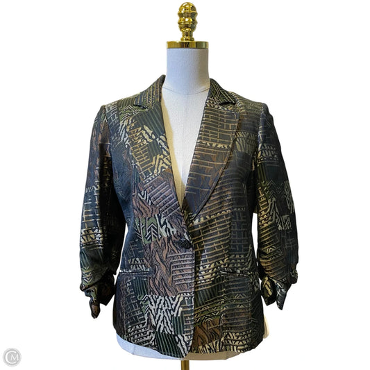 Blazer By Chicos In Multi-colored, Size: S