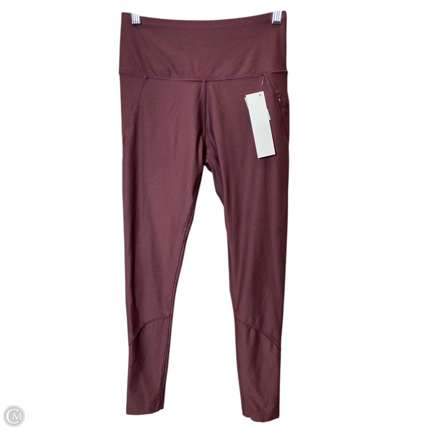 Athletic Leggings By Mondetta In Maroon, Size: Xs