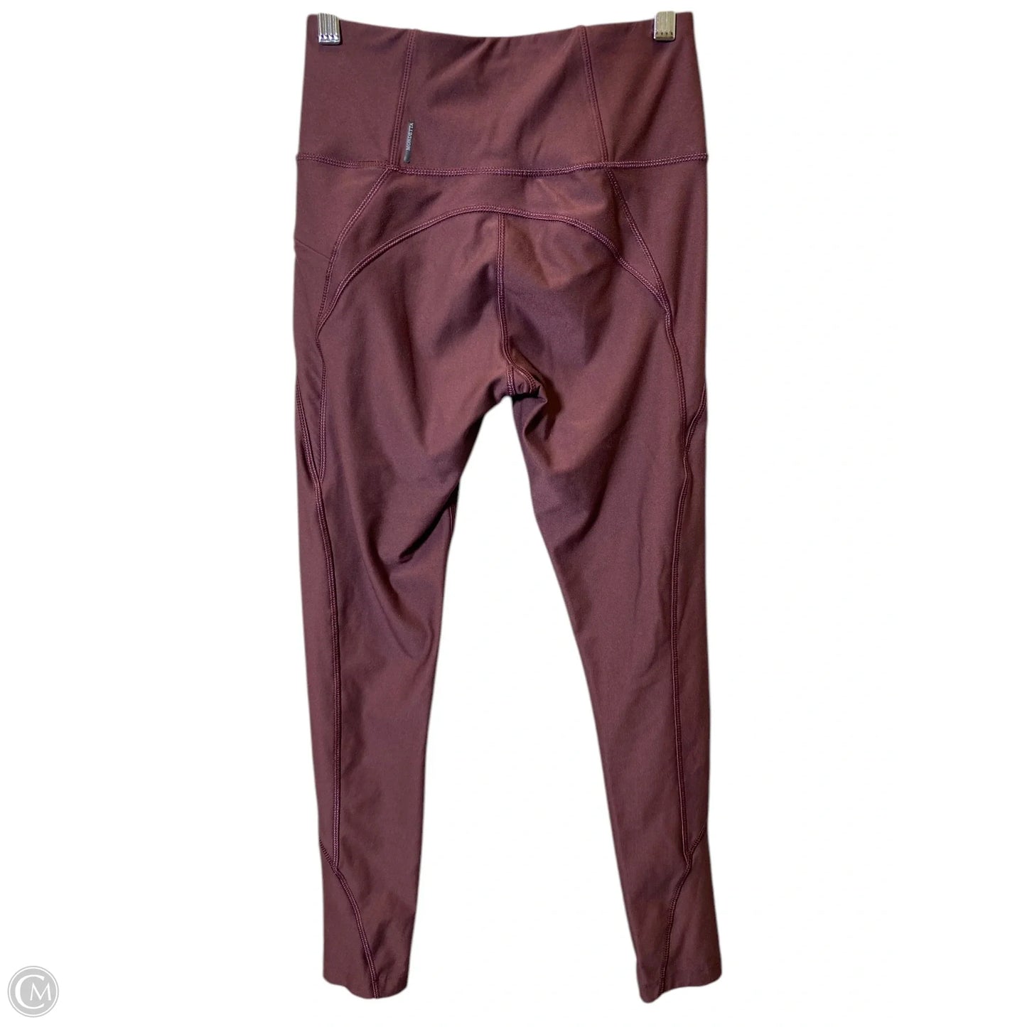 Athletic Leggings By Mondetta In Maroon, Size: Xs