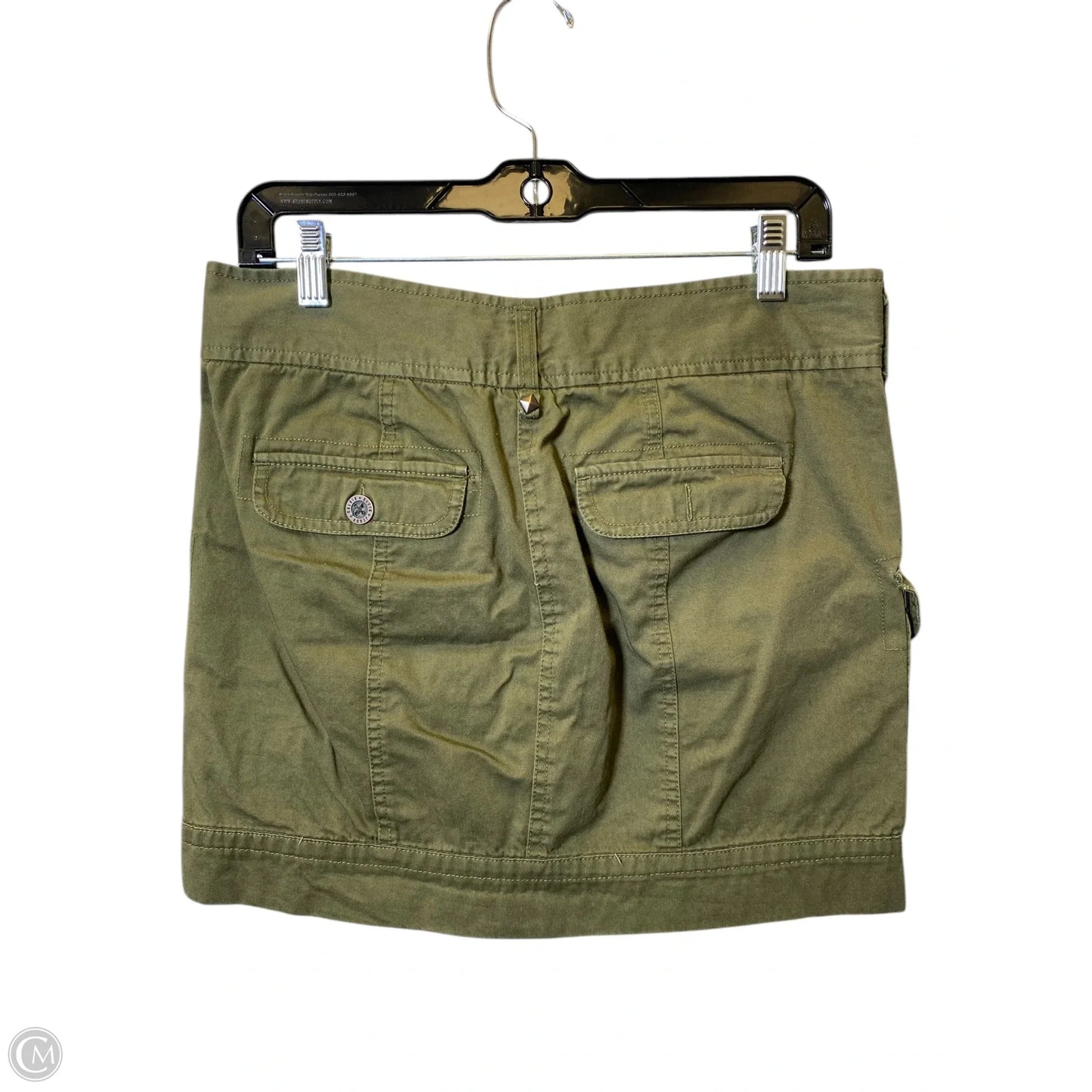 Skirt Mini & Short By Calvin Klein In Green, Size: 4
