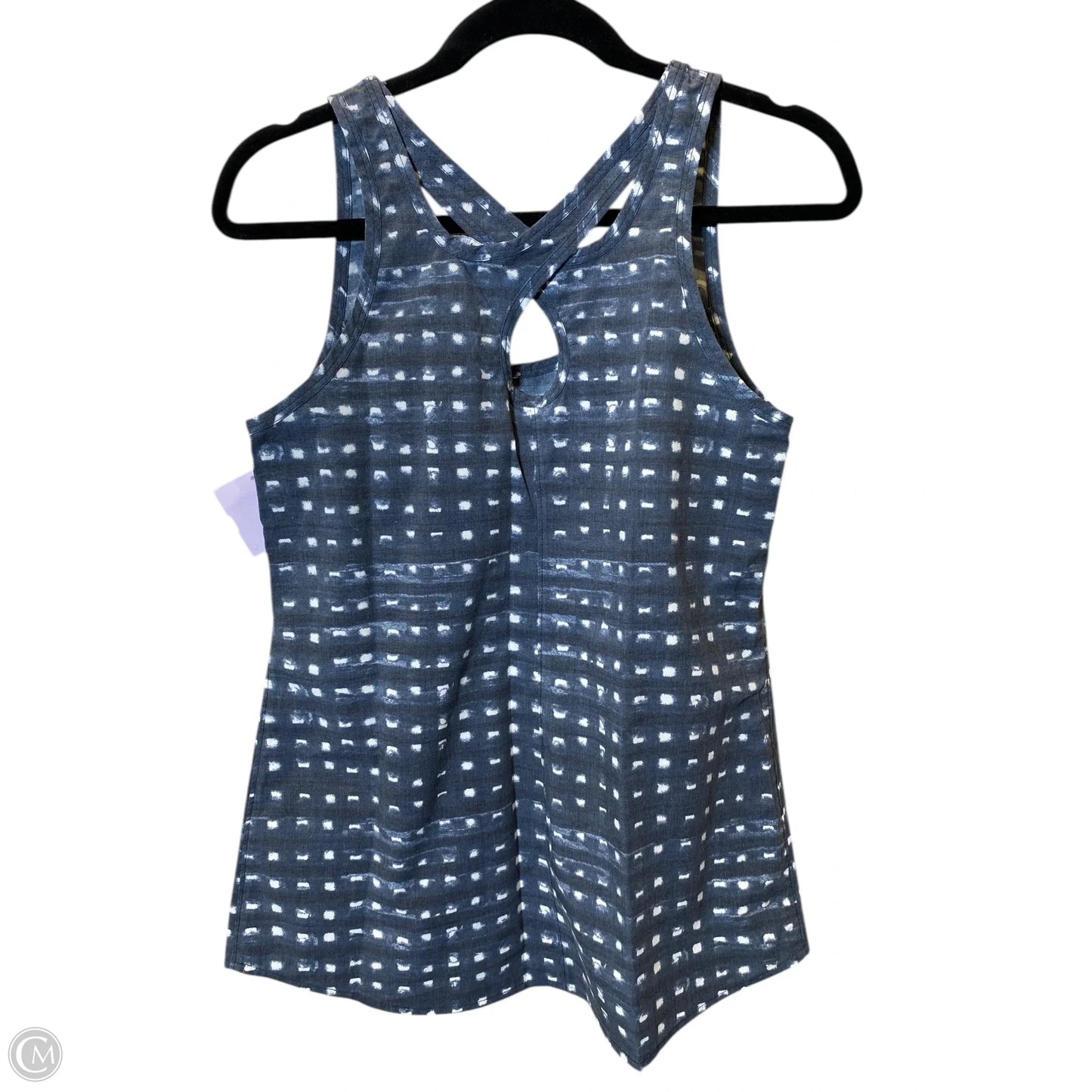 Top Sleeveless By The North Face In Grey & White, Size: M