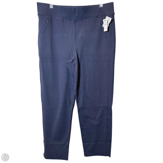 Pants Leggings By Talbots In Navy, Size: L