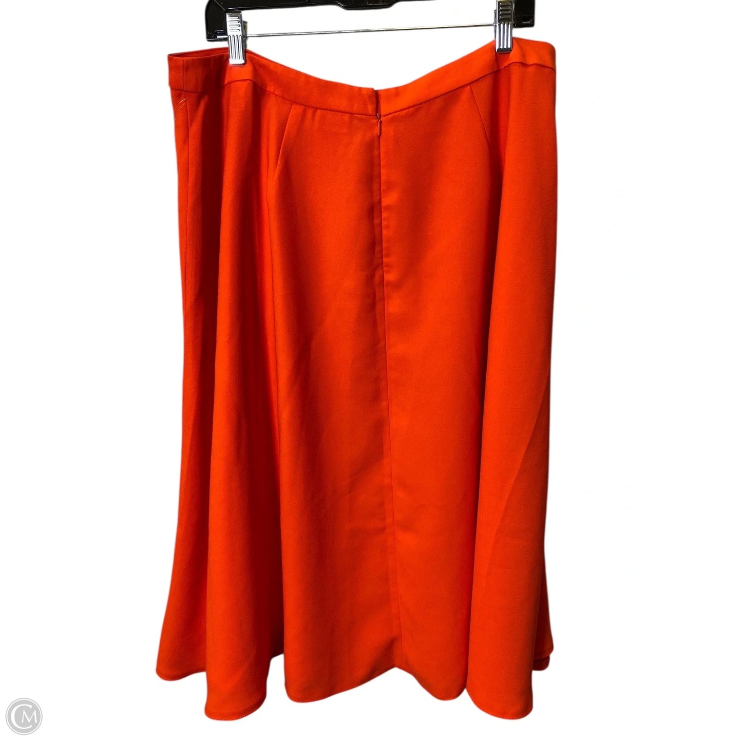 Skirt Maxi By Cato In Orange, Size: 18