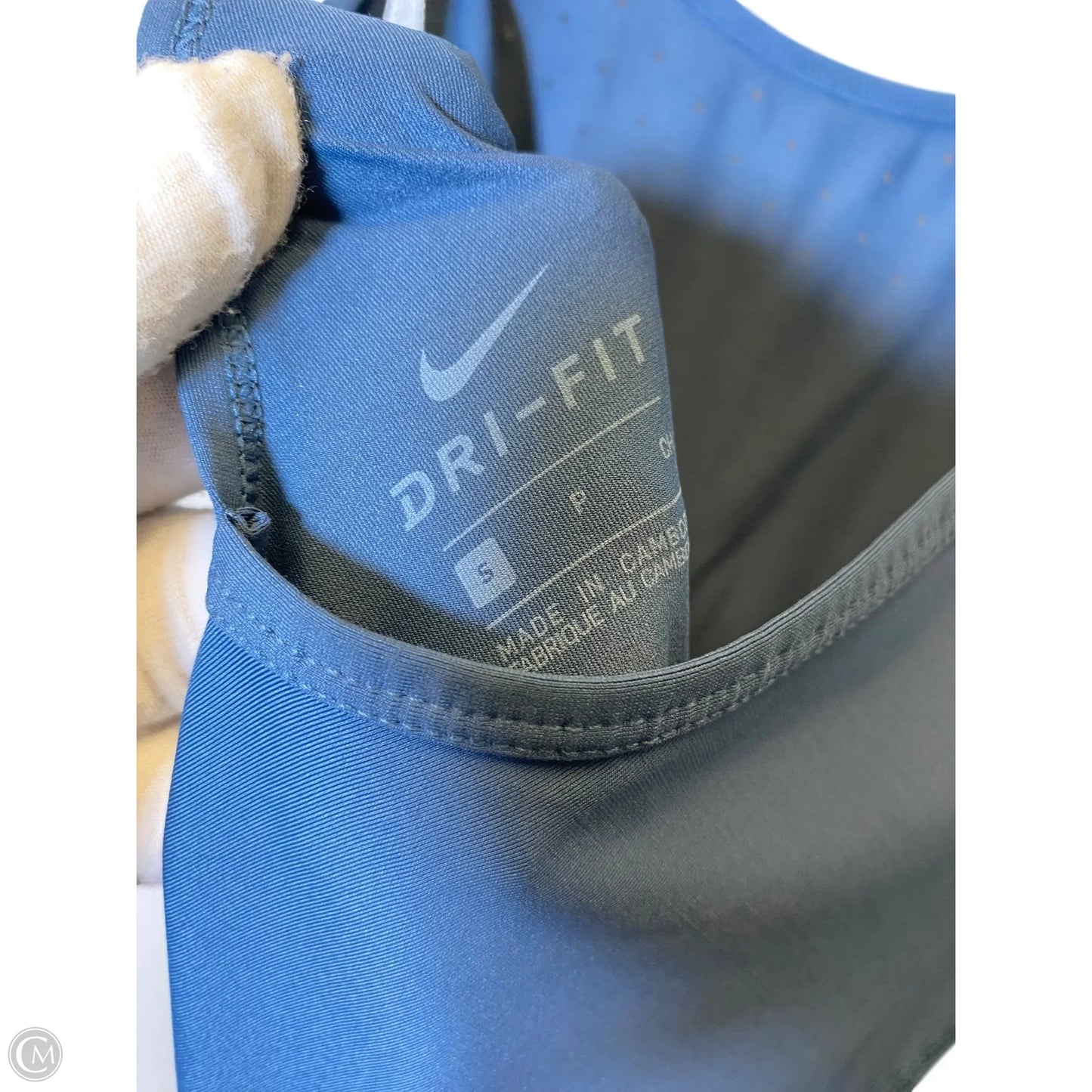 Athletic Tank Top By Nike In Teal, Size: S