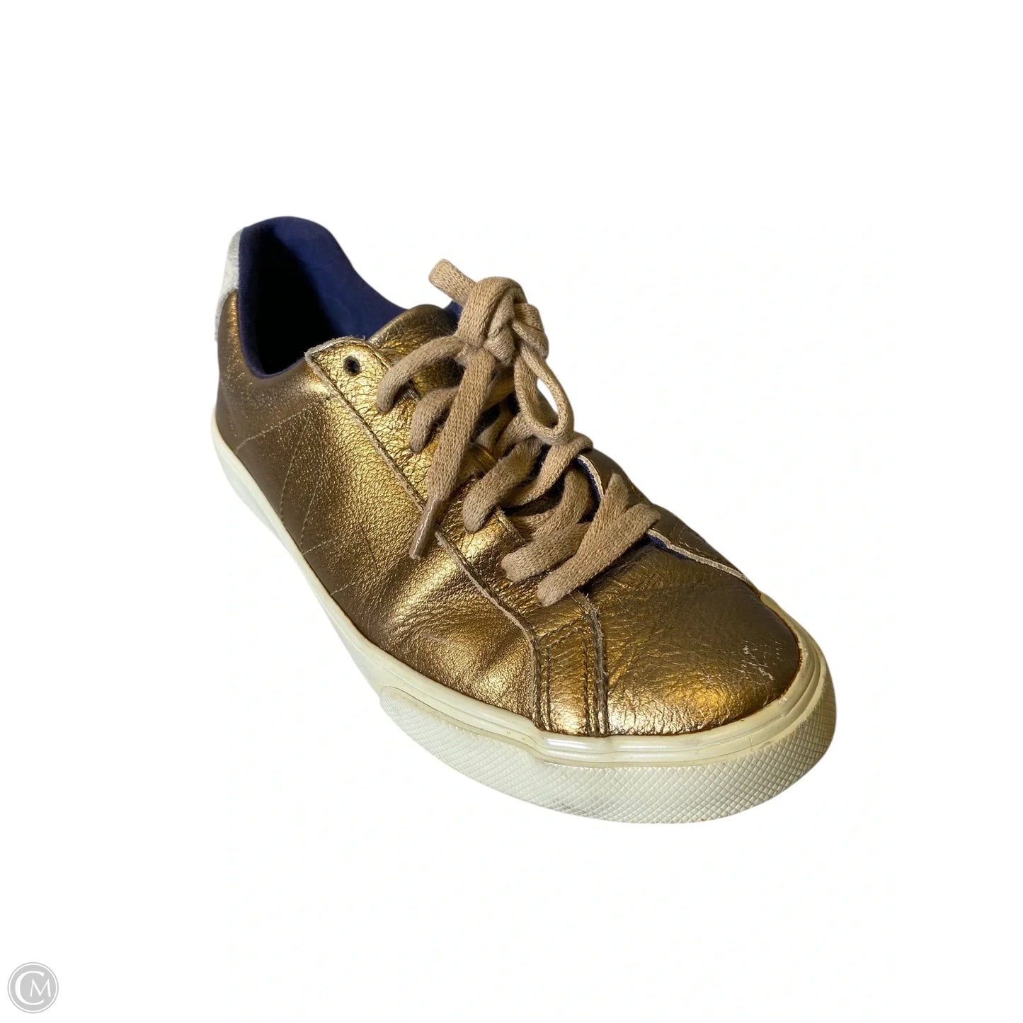 Shoes Flats By Veja In Gold, Size: 6