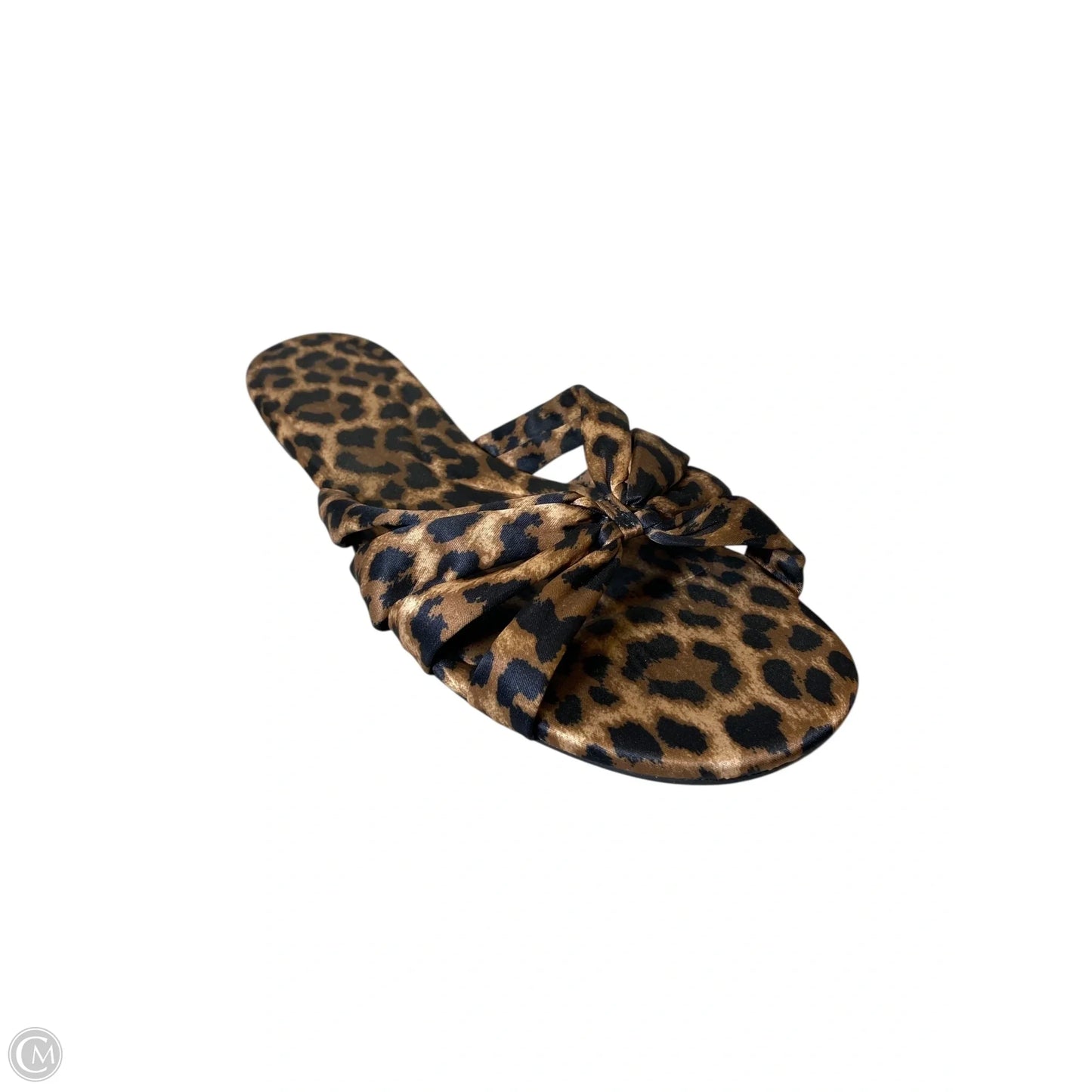 Sandals Flats By Zara In Animal Print, Size: 10.5