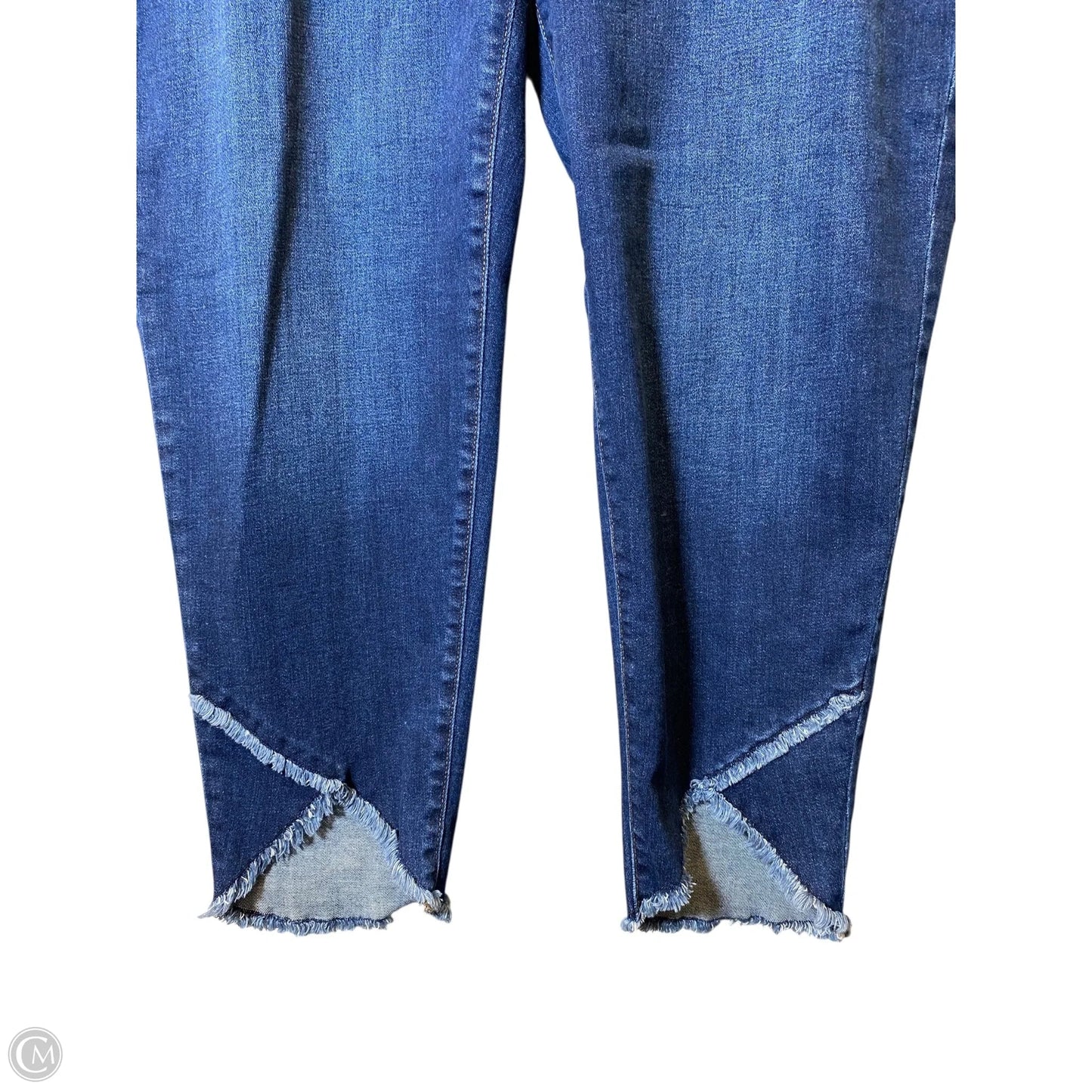 Capris By Chicos In Blue Denim, Size: 16