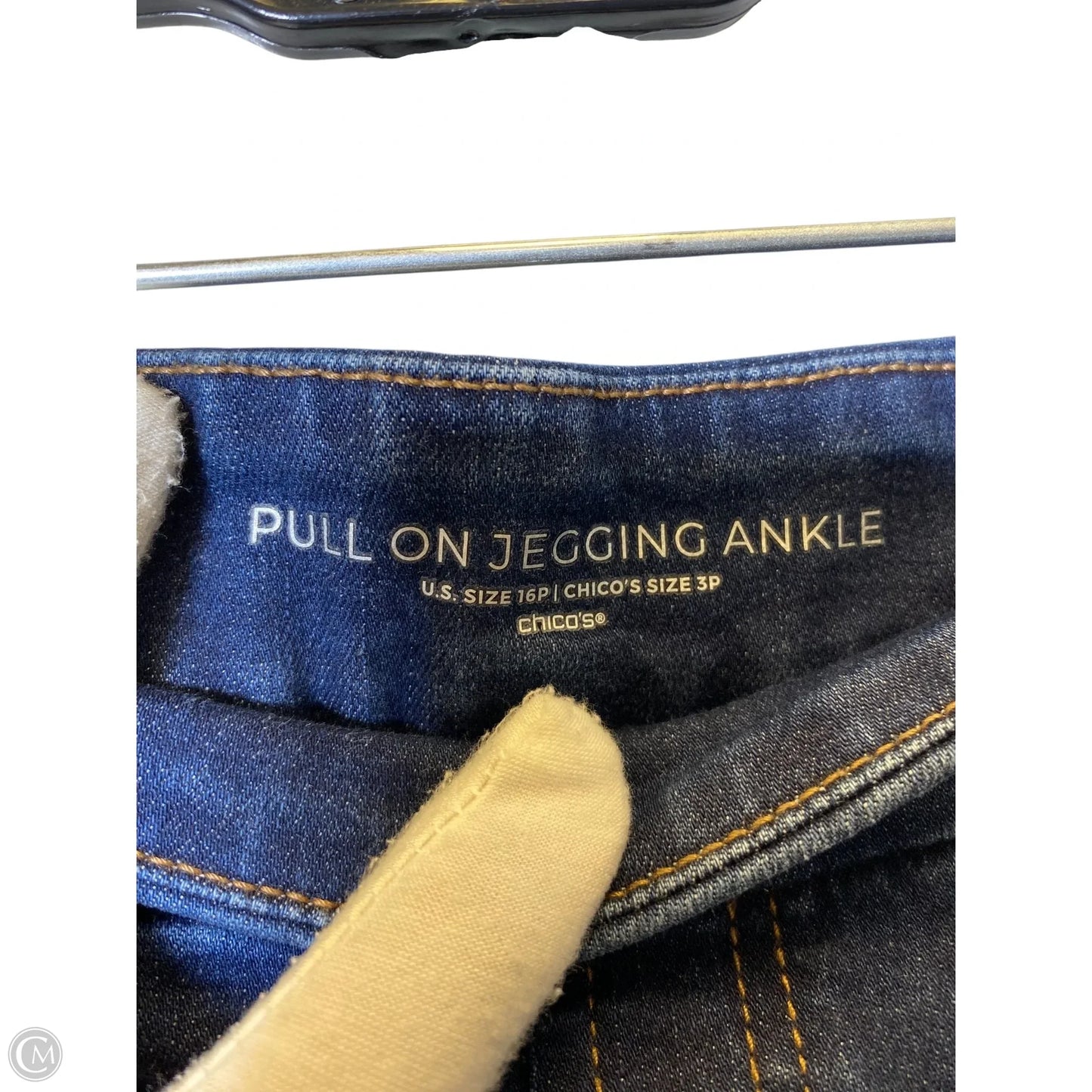 Capris By Chicos In Blue Denim, Size: 16