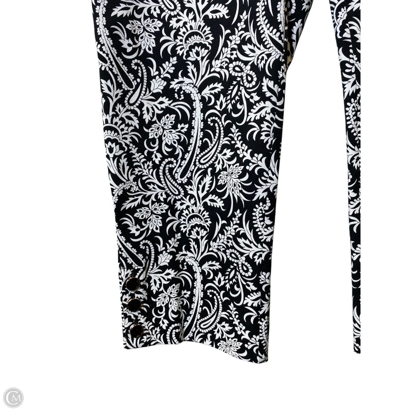 Capris By Soft Surroundings In Black & White, Size: Xl