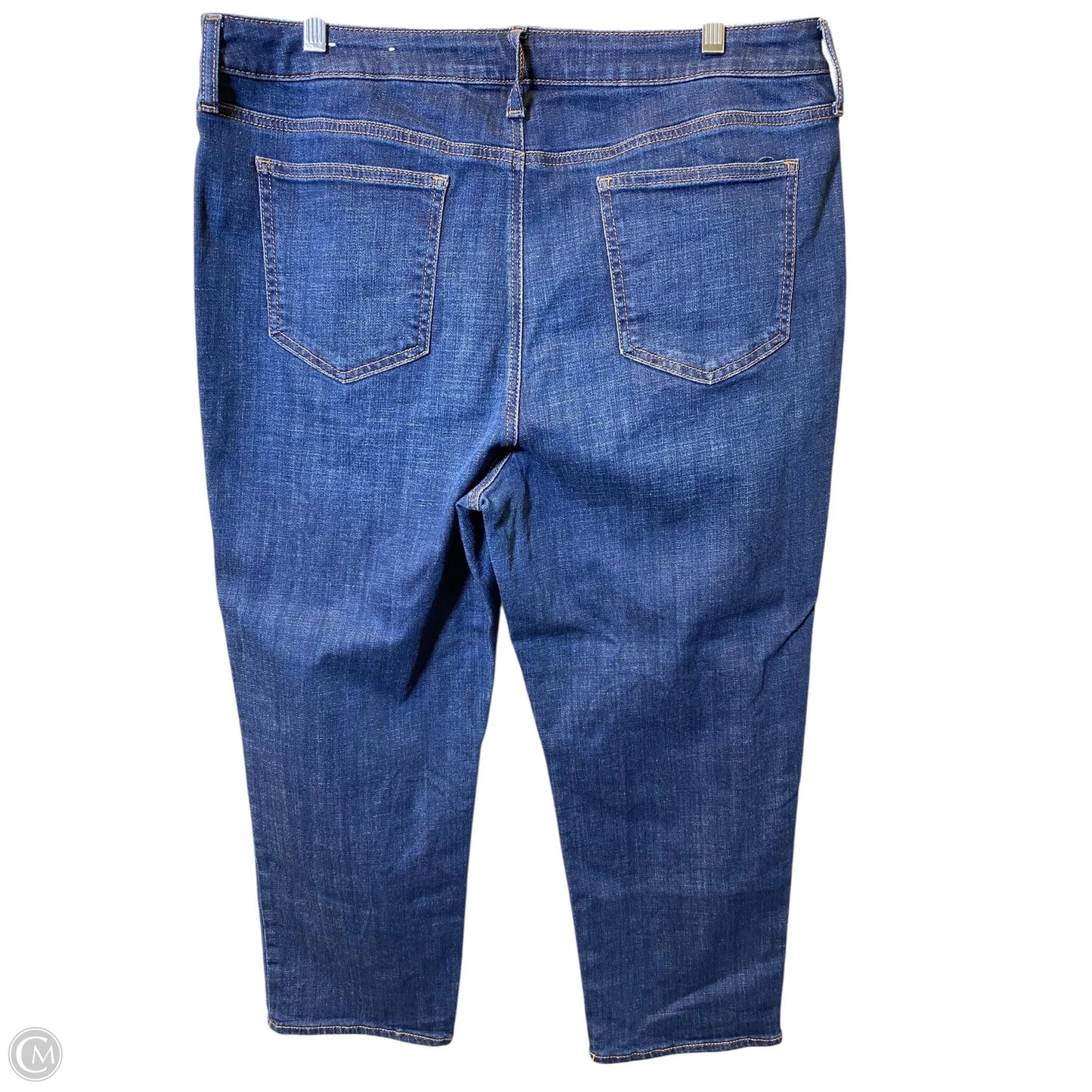 Capris By Chicos In Blue Denim, Size: 14