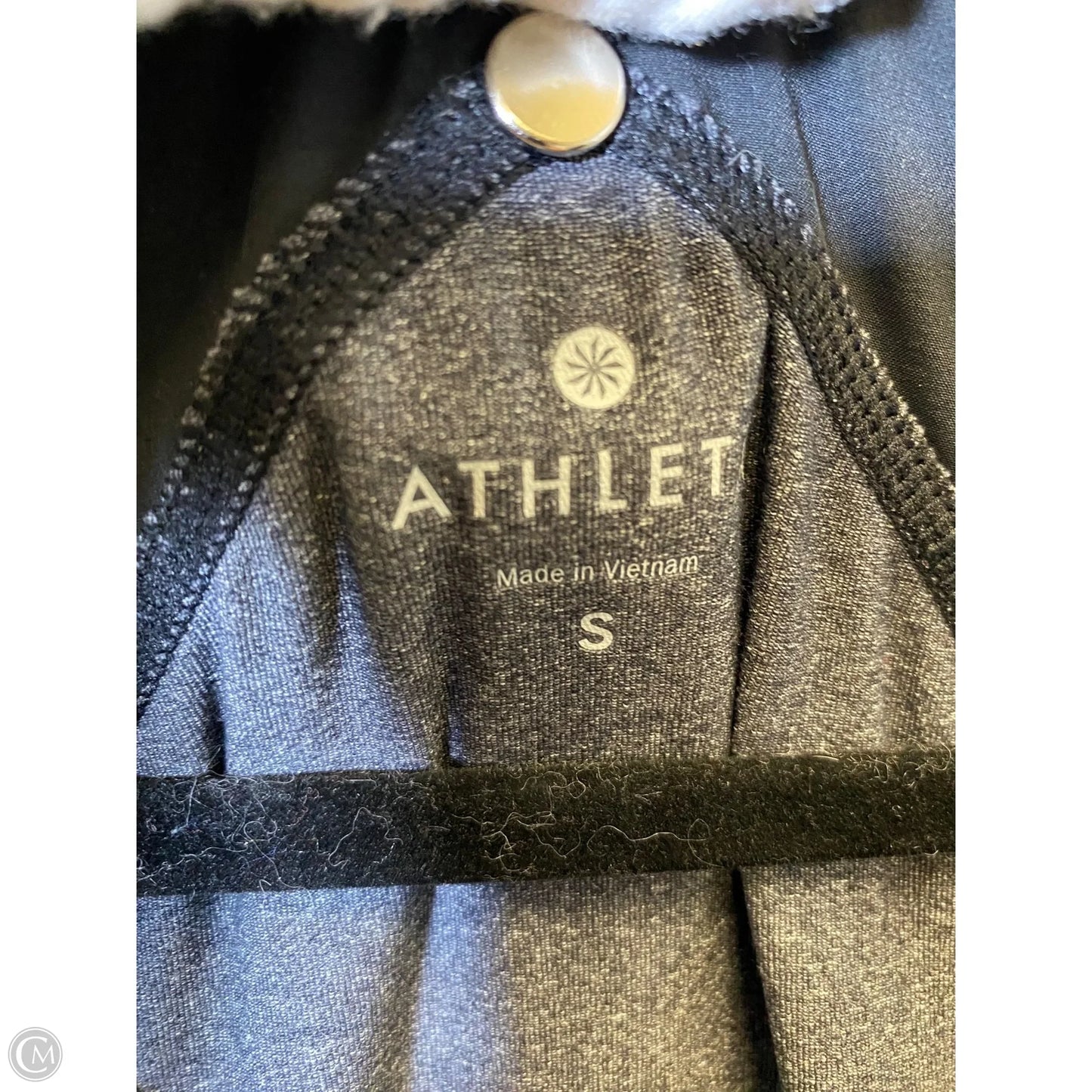 Athletic Dress By Athleta In Black & Grey, Size: S