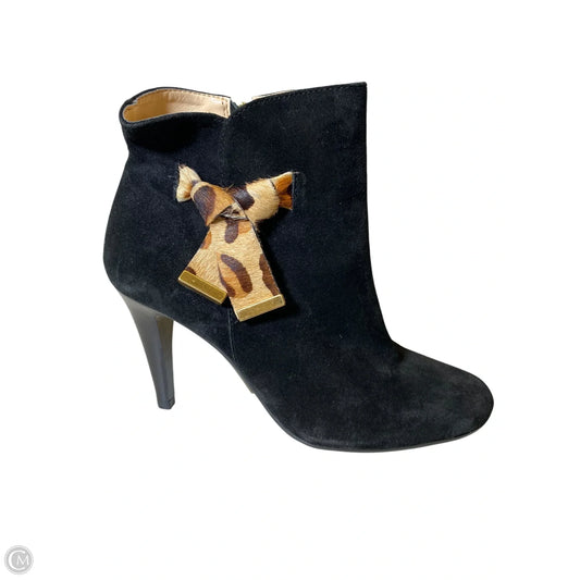 Boots Ankle Heels By Talbots In Black, Size: 7