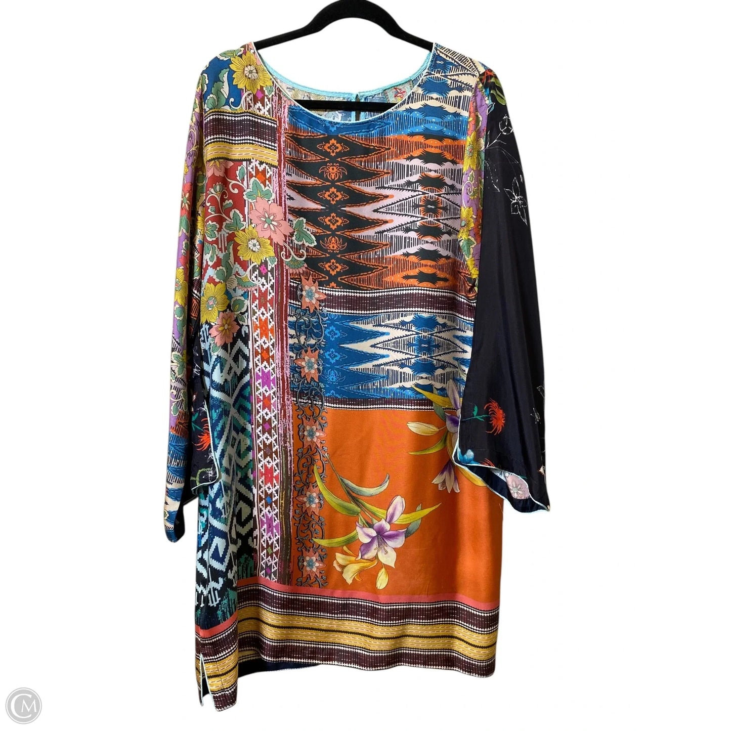 Dress Party Midi By Johnny Was In Multi-colored, Size: L