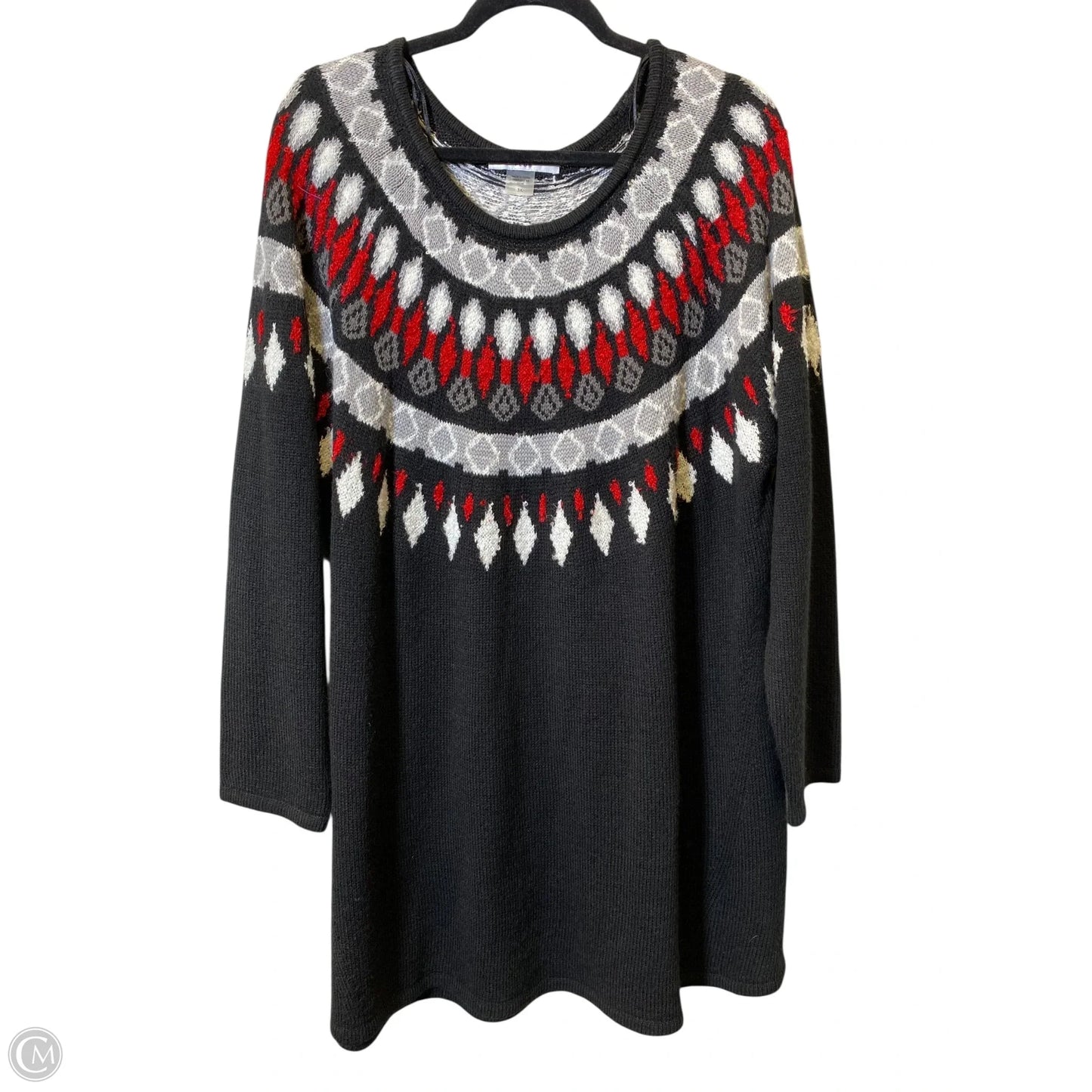 Sweater By Allison Daley In Multi-colored, Size: 3x