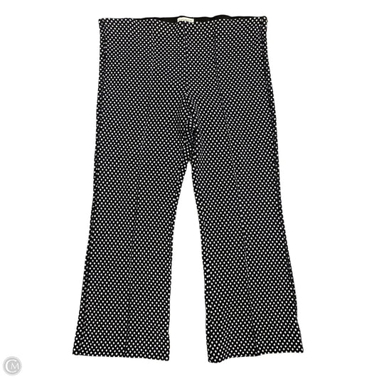 Pants Leggings Designer By Anthropologie In Polkadot Pattern, Size: L