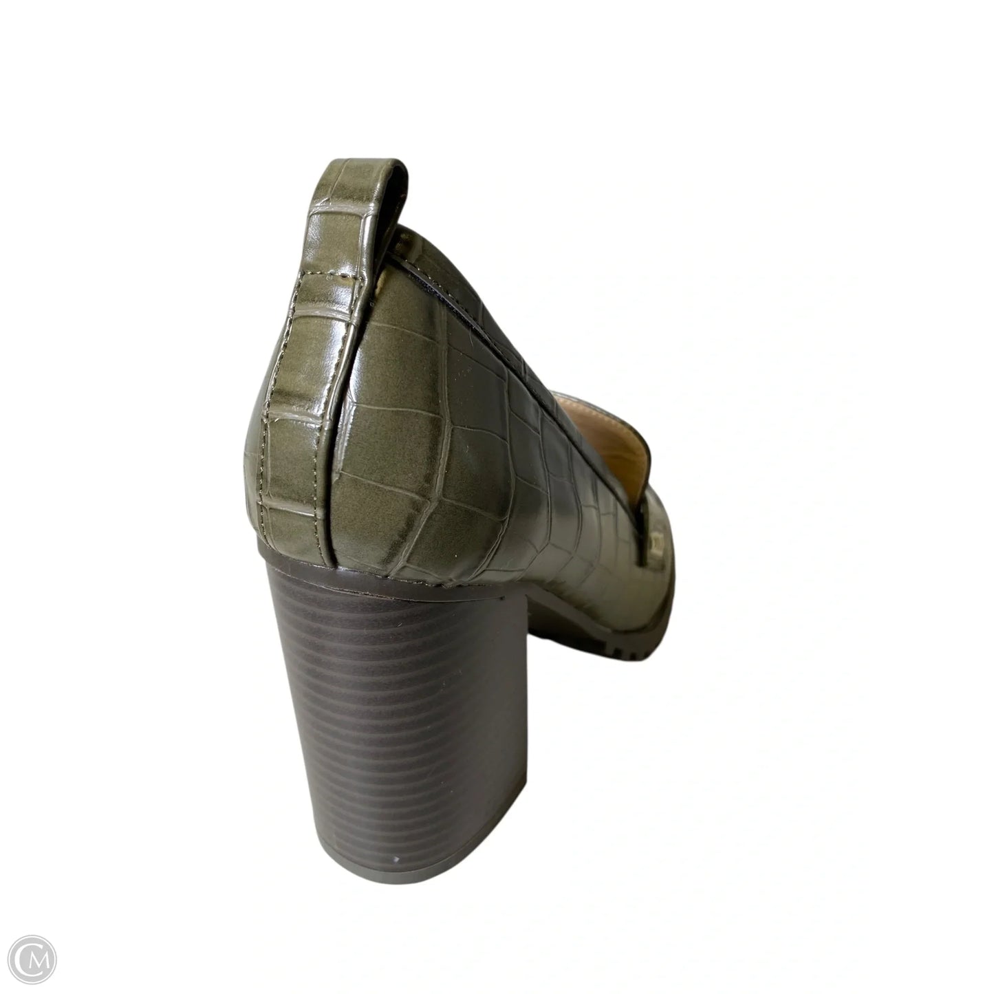 Shoes Heels Block By C Est. 1946 In Green, Size: 7