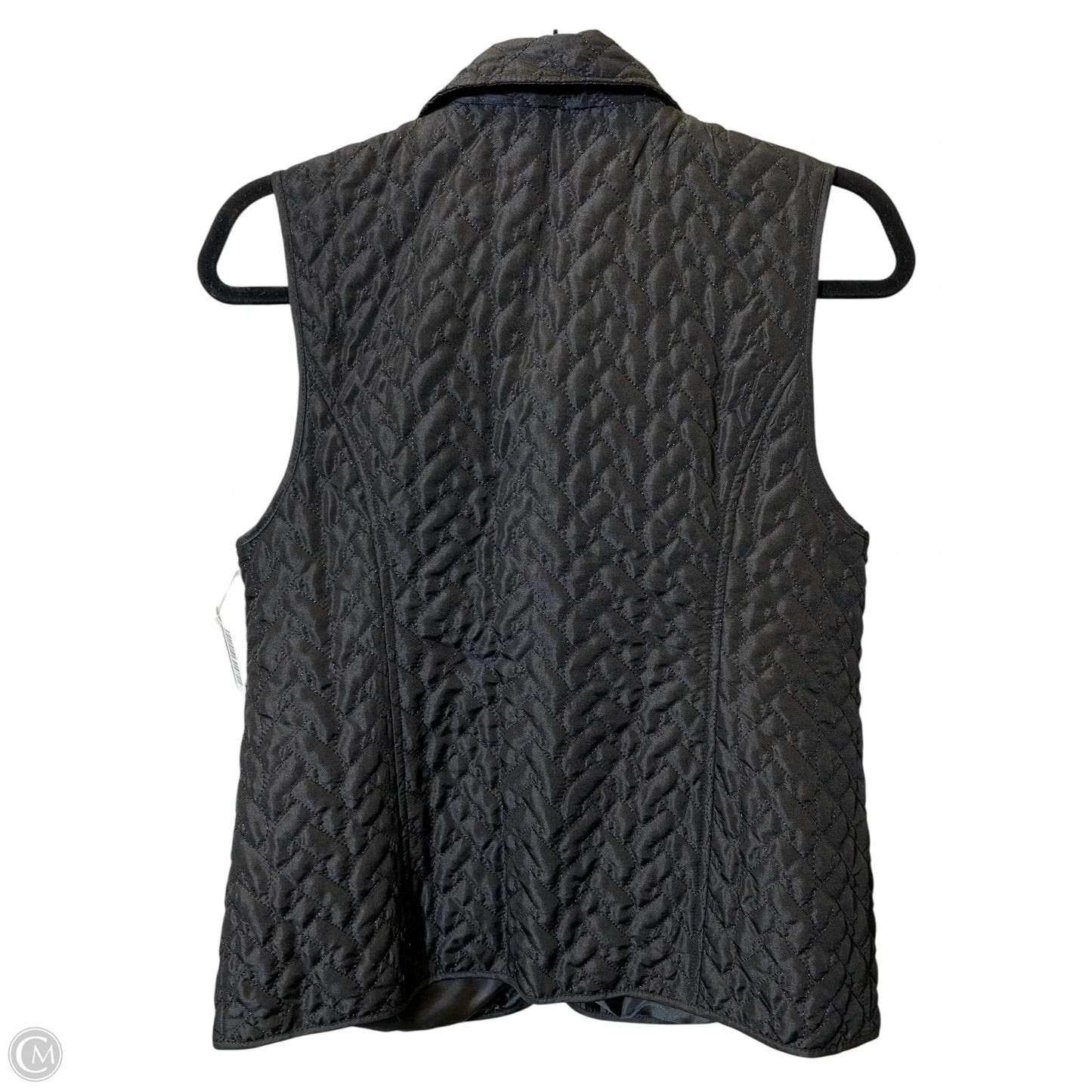 Vest Puffer & Quilted By Chicos In Black, Size: S
