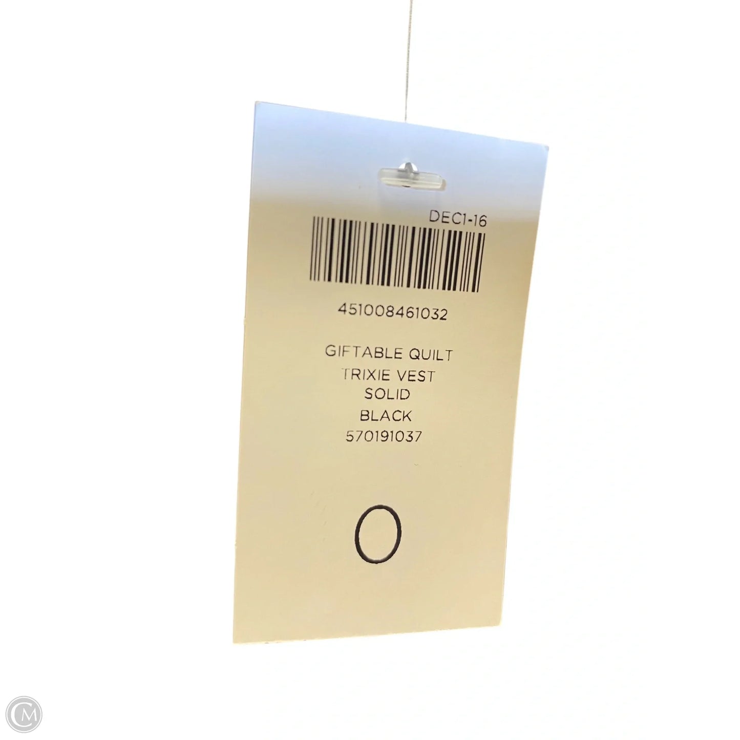 Vest Puffer & Quilted By Chicos In Black, Size: S