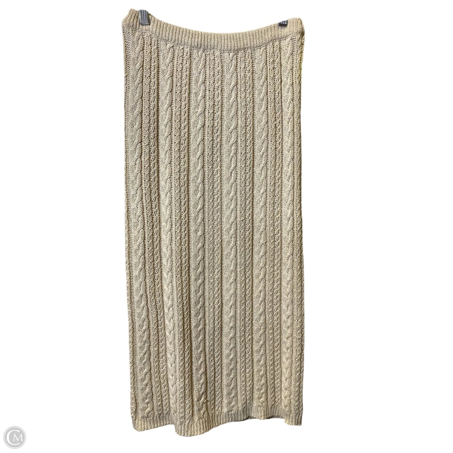 Skirt Maxi By Henry Grethel In Beige, Size: M