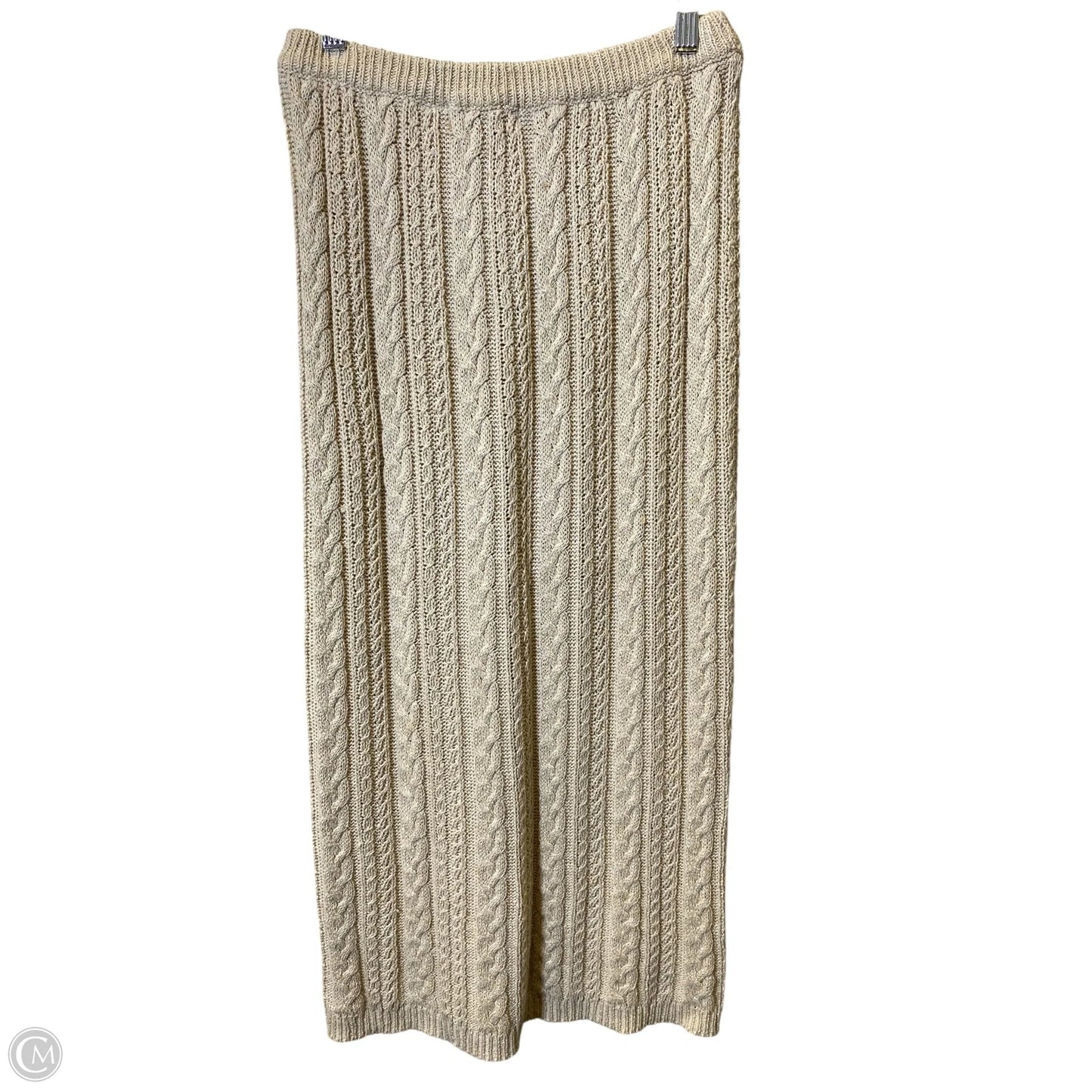 Skirt Maxi By Henry Grethel In Beige, Size: M