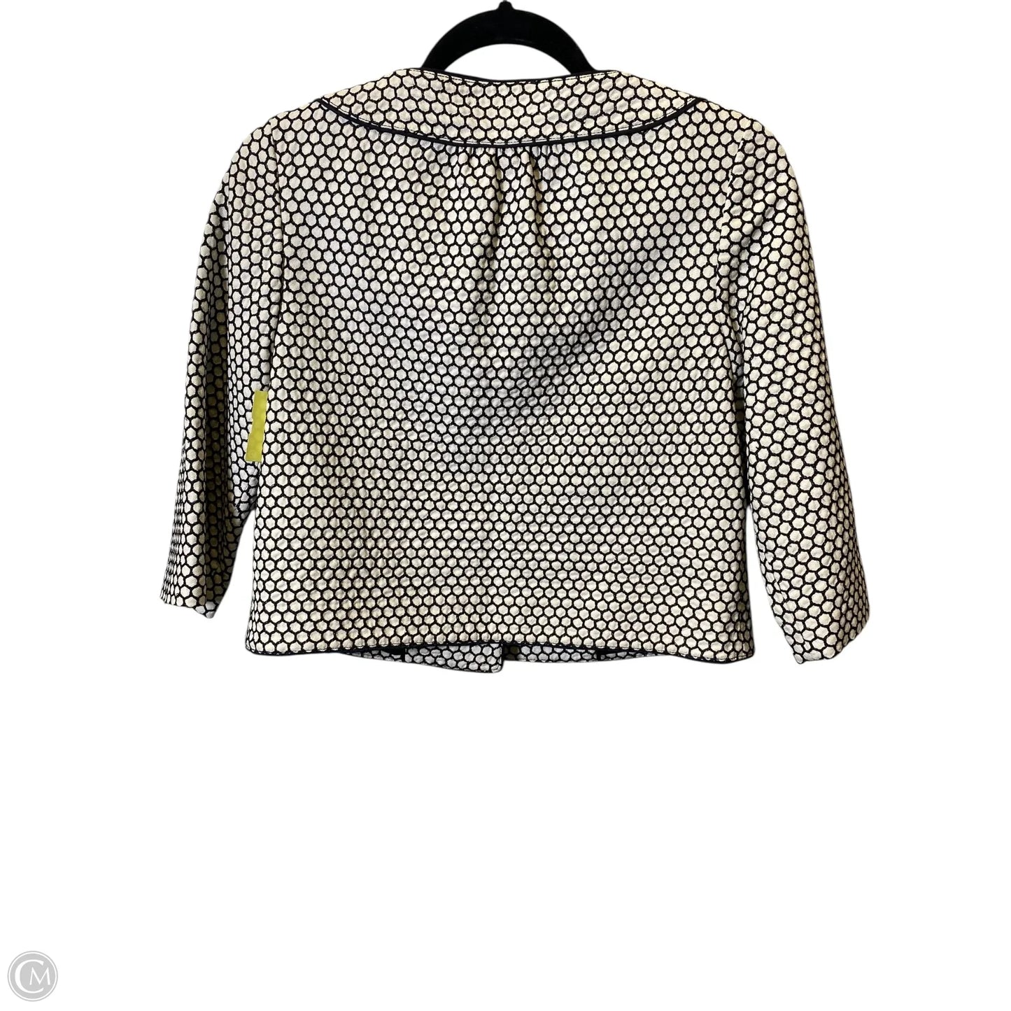 Blazer By Ann Taylor In Black & White, Size: 0