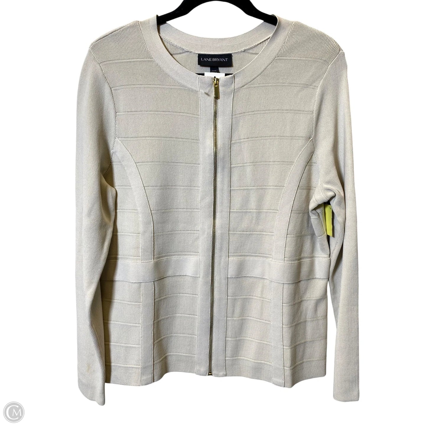 Jacket Other By Lane Bryant In Beige, Size: Xl