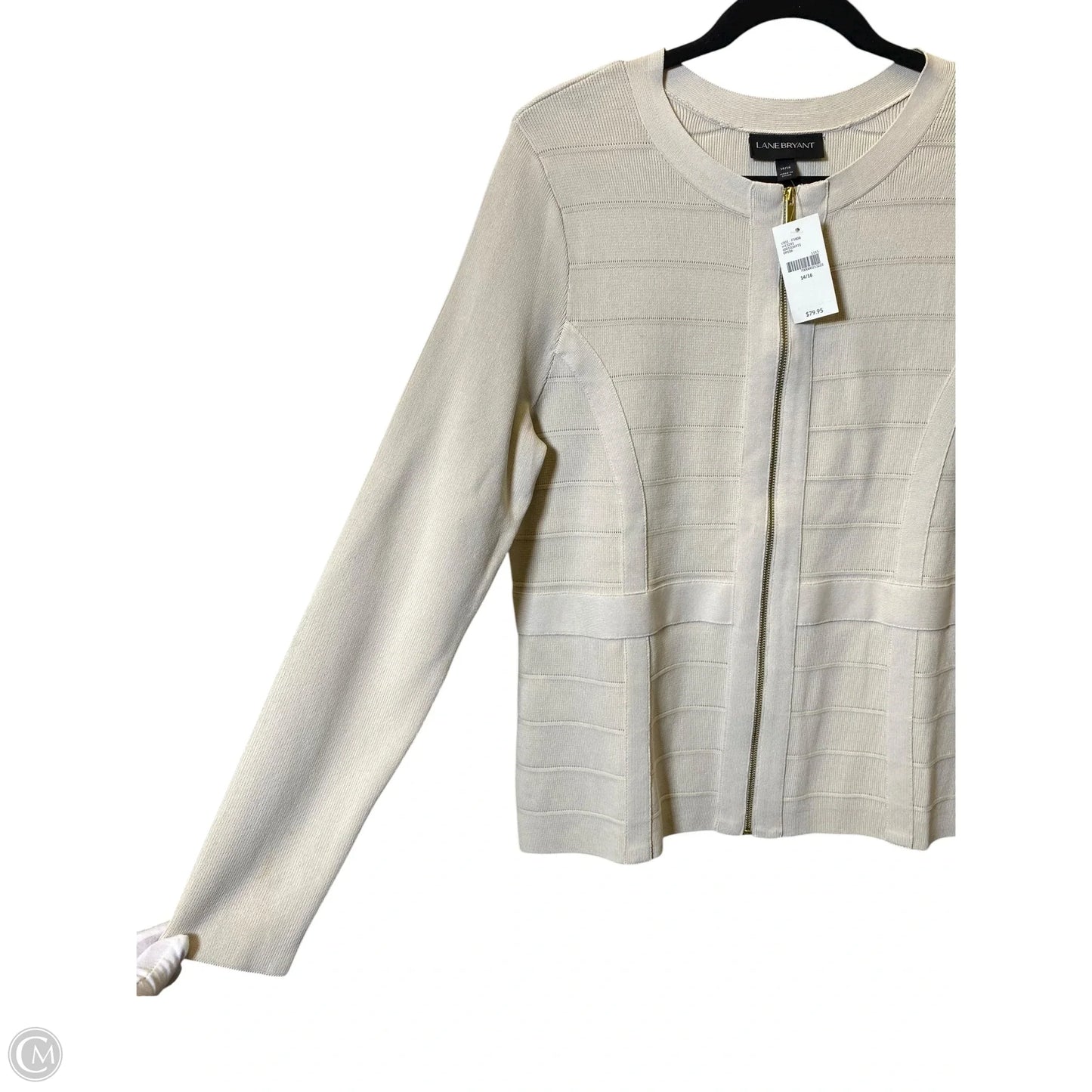 Jacket Other By Lane Bryant In Beige, Size: Xl