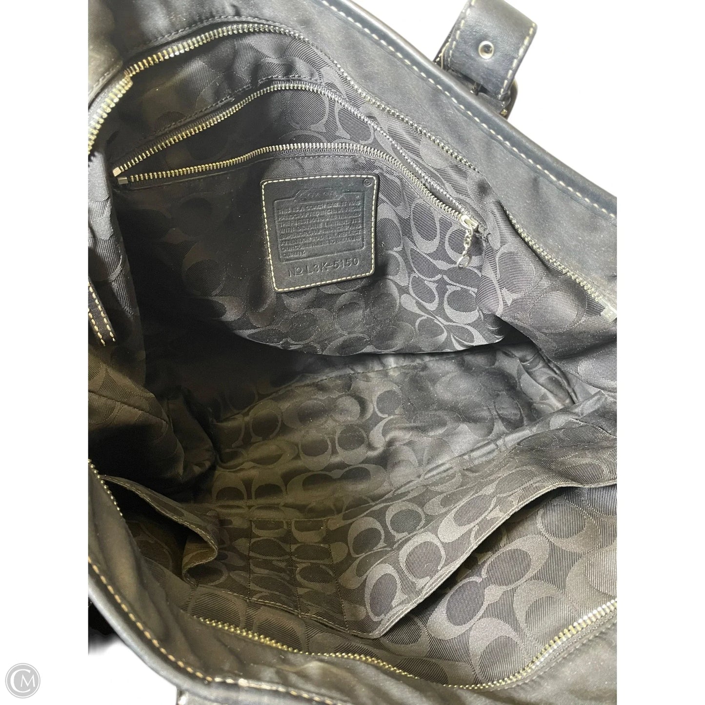 Handbag Designer By Coach, Size: Medium