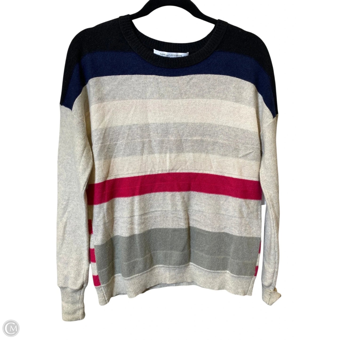 Sweater Designer By Diane Von Furstenberg In Multi-colored, Size: S