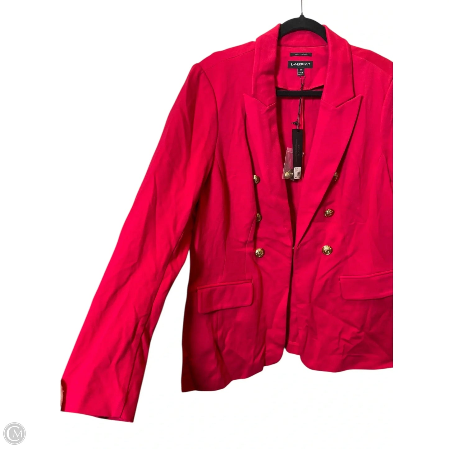 Blazer By Lane Bryant In Red, Size: 1x