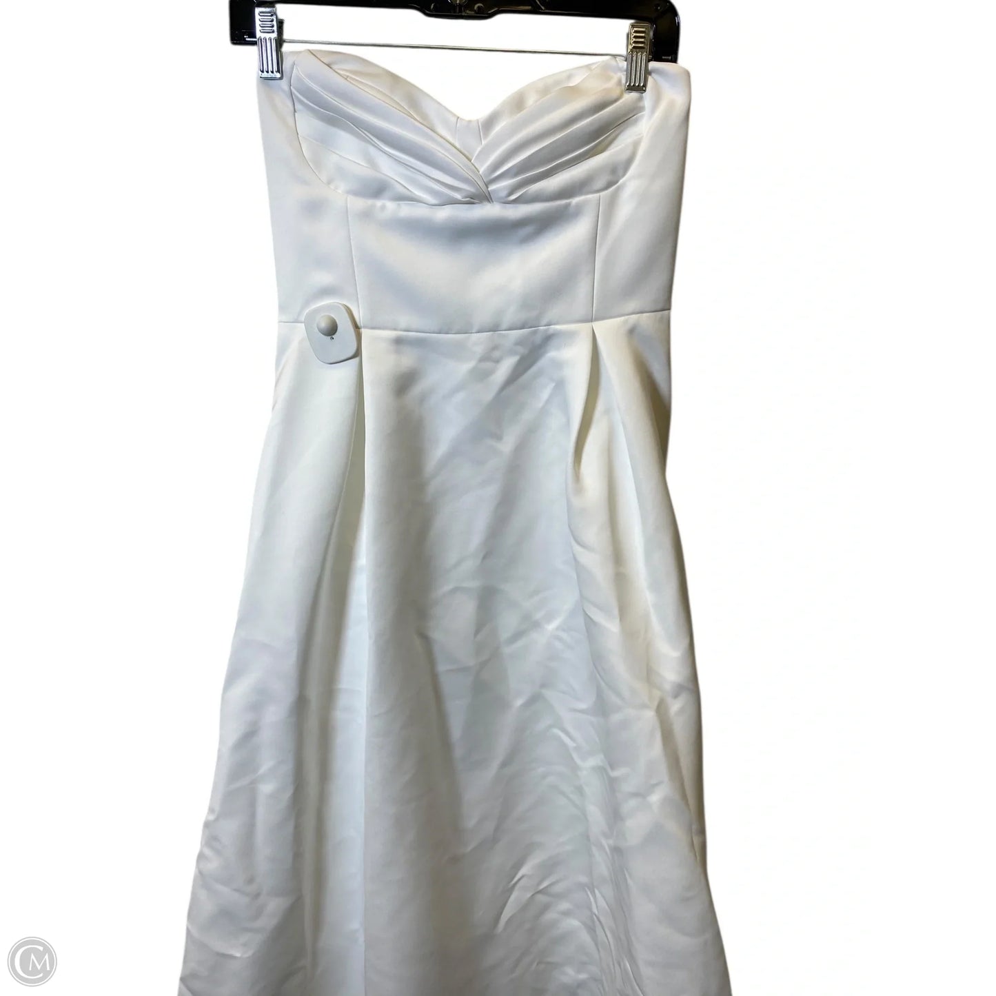 Dress Party Long By Clothes Mentor In White, Size: 6