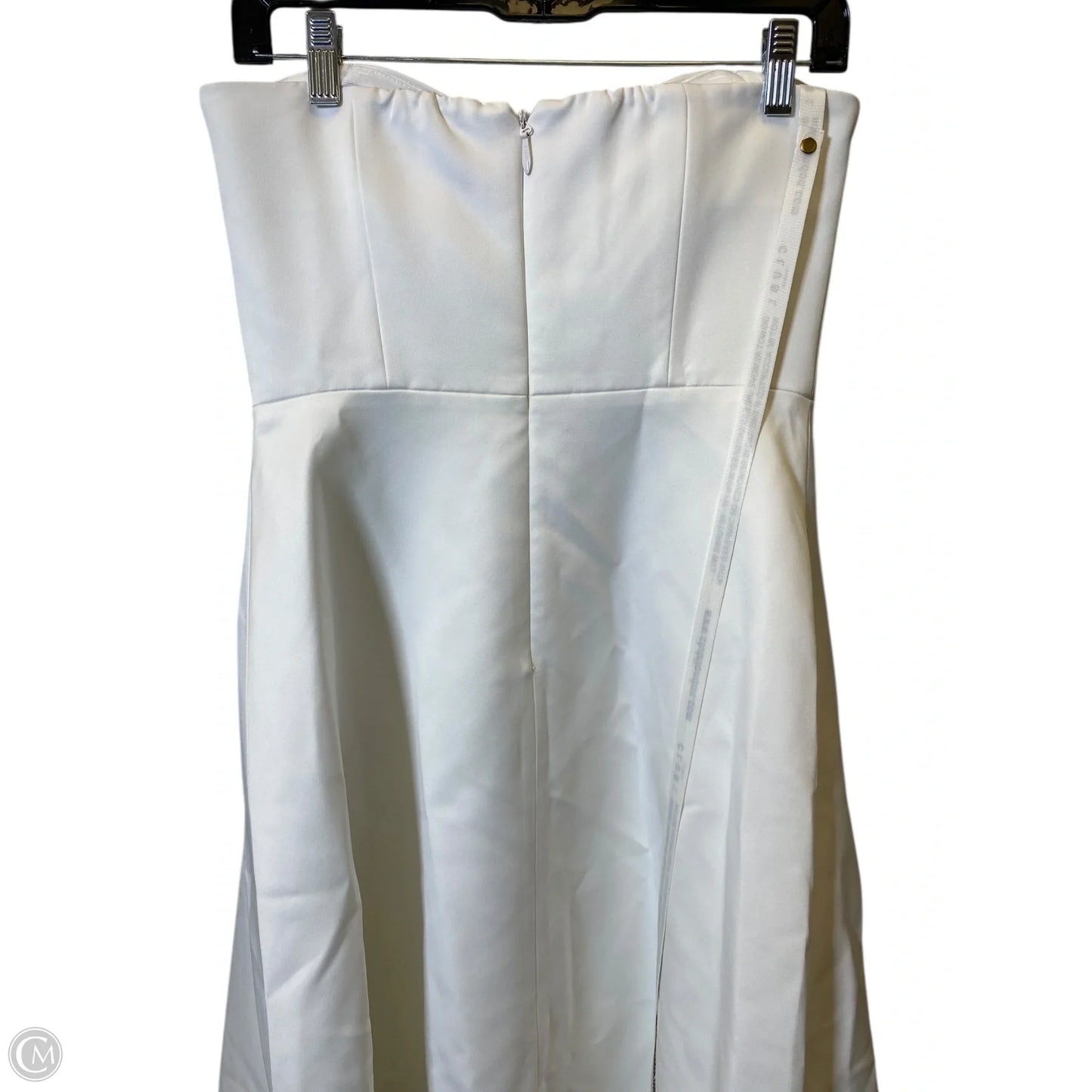 Dress Party Long By Clothes Mentor In White, Size: 6