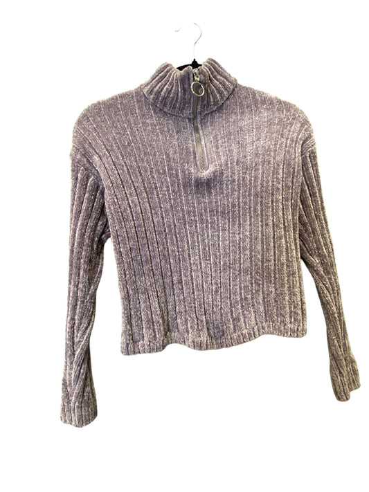 Sweater By Pink Rose In Purple, Size: Xs